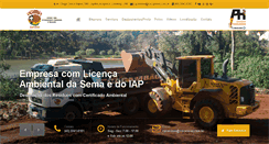 Desktop Screenshot of cacambao.com.br