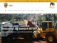 Tablet Screenshot of cacambao.com.br